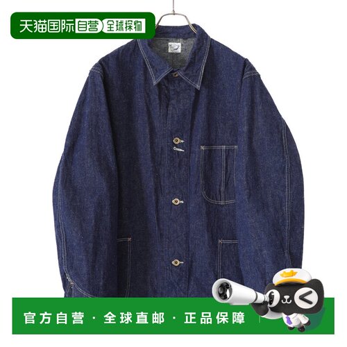 日本直邮orSlow 男装 复刻宽松丹宁夹克 40年代风【付后1h可退】
