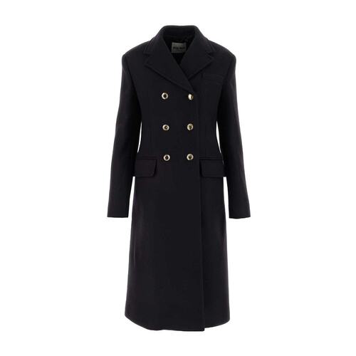 Miu Miu 双排扣长袖大衣 MS196612U5S232