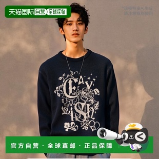 男士 KNIT 男针织CV2EFUK602ANV BRUSHED SWEA IVY 韩国直邮CAVISH