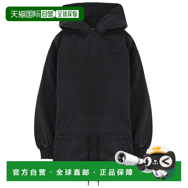 香港直邮潮奢 Alexander Wang 亚历山大 王T系列 女士 迷你连帽连