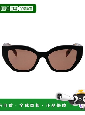 香港直邮PRADA 女士太阳镜 0PRA09S12O10D SS2025 酒红色 Sunglas