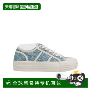 時(shí)尚 香港直郵25FW 厚底運(yùn)動(dòng)鞋 Women增高帆布鞋 古馳日常休閑