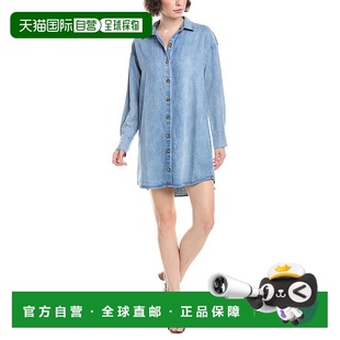 蓝色 自营 连衣裙 Dahl牛仔衬衫 美国奥莱直发 Bella