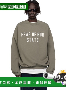 1h可退 香港直邮潮奢 essentials fear of god 男士 灰色 90s Fit