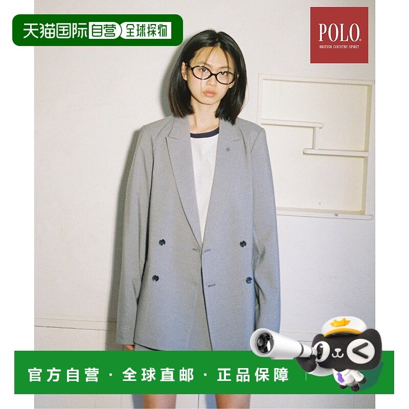 1h可退 日本直邮POLO BCS 女士 格纹休闲西装外套 146928