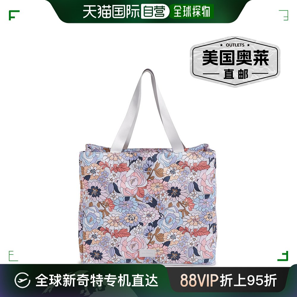 Vera Bradley Lighten Up豪华大号家庭托特包-阿罗哈绽放【美