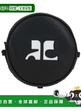 香港直邮Courreges logo标识单肩包 PERGSA066CR0045