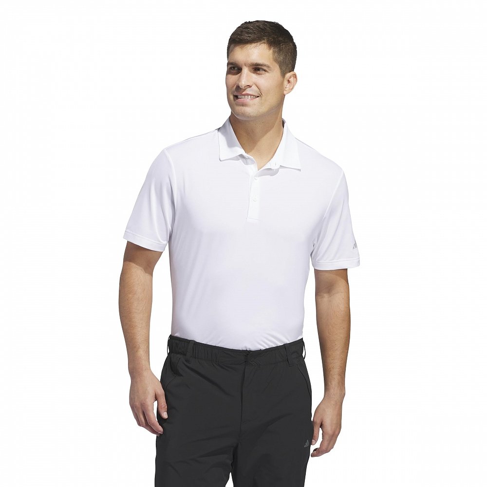 阿迪达斯高尔夫 Ultimate365 纯色高尔夫 Polo 衫 白色