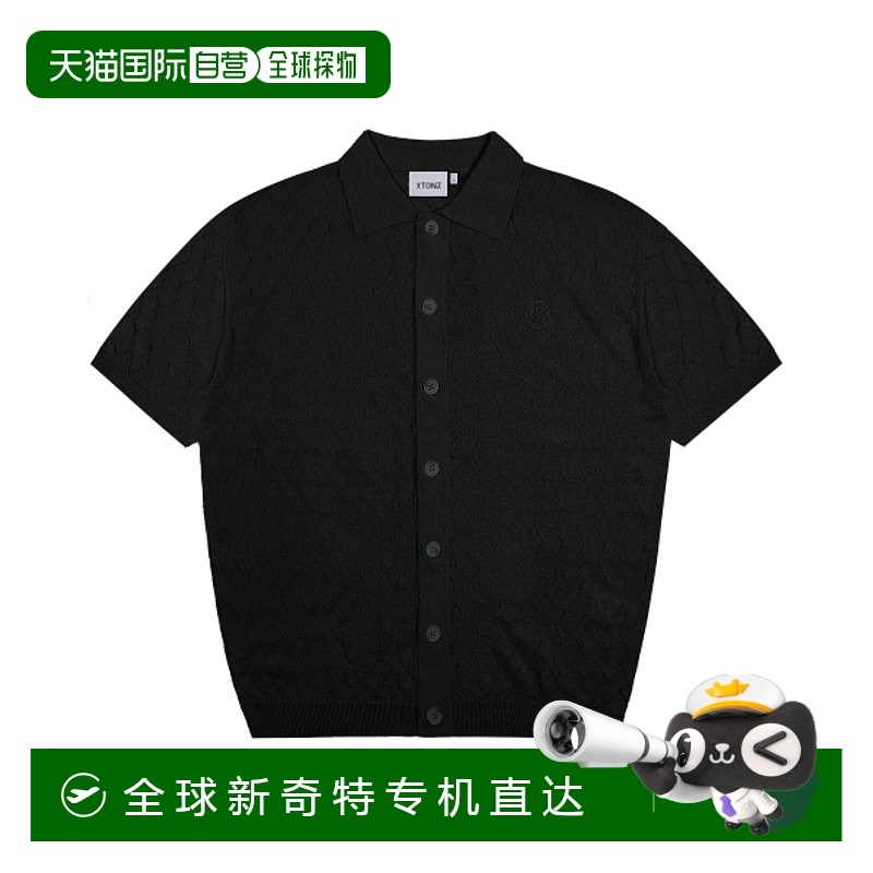 韩国直邮XTONZ 男士男针织XTK103BK羊毛流行穿搭保暖 高级感减龄