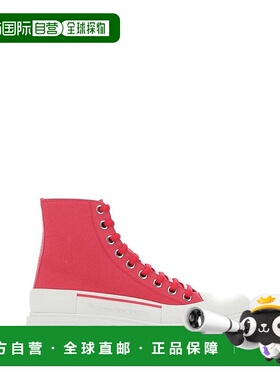 香港直邮mcqueen 亚历山大 麦昆 女士 高帮系带休闲运动鞋 611706