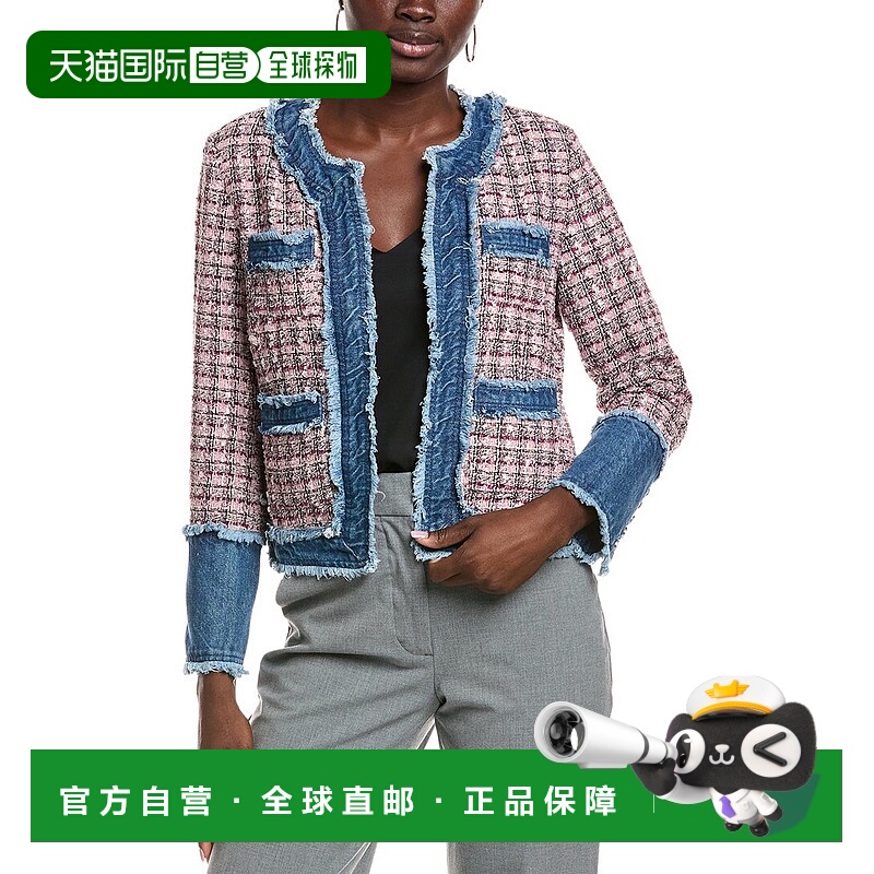 自营Nanette Nanette Lepore花呢夹克-粉红色 美国奥莱直发