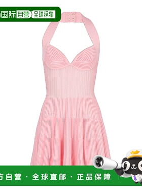 香港直邮Balmain A字连衣裙 FF1R5383KI83紧身