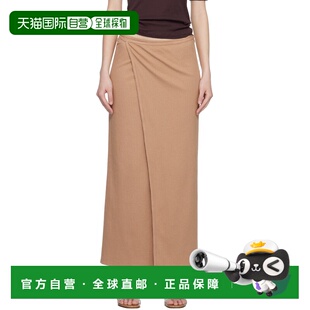 1h可退 香港直邮潮奢 Baserange 女士 黄褐色 Organic Cotton Fle