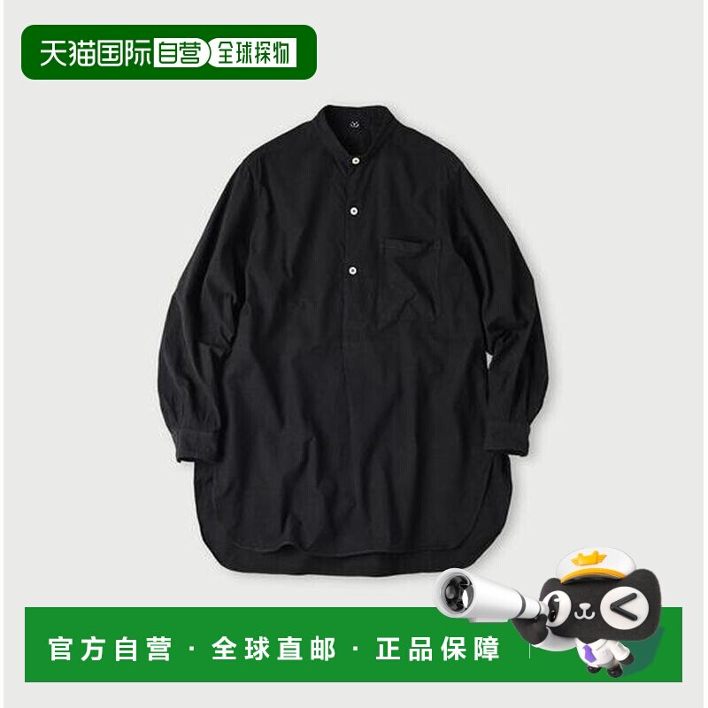 1h可退 日本直邮45R 印度棉立领908款格子短袖衬衫