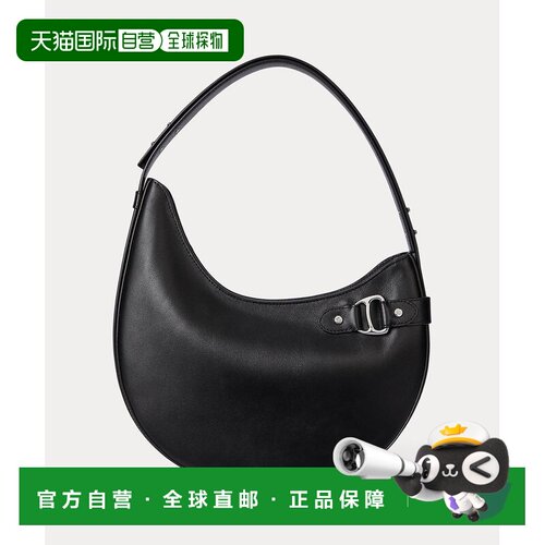 日本直邮Ralph Lauren 大号皮革Tasha单肩包 WALRBAG02V20227