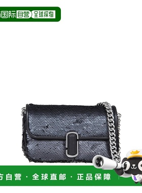 香港直邮MARC JACOBS 女士斜挎包 H907M06RE22001 黑色 Mini fabr