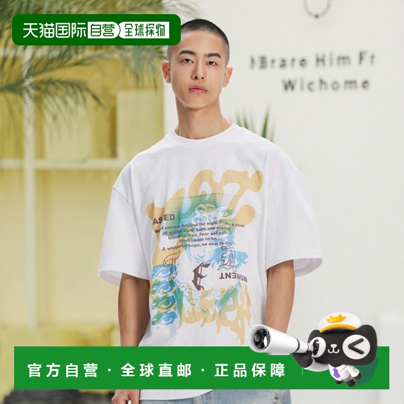 韩国直邮GOTTER GALLERY 男士T恤 GT25SUTP09WH SLAM POET T-SHIR