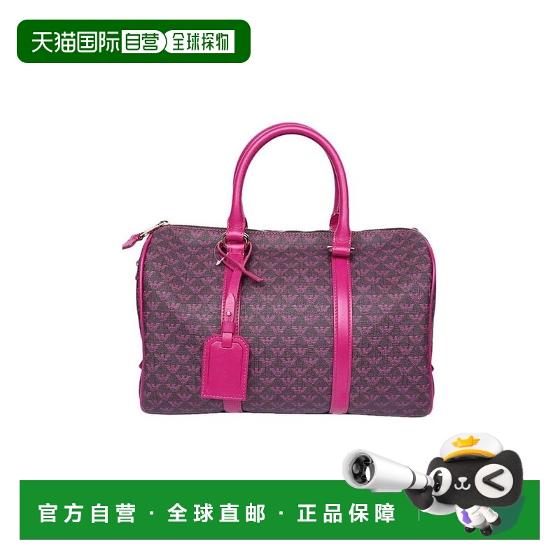 香港直邮Emporio Armani 徽标印花手提包 YEWL98YG835