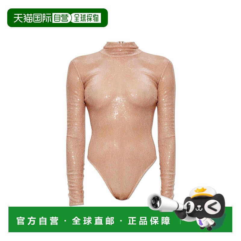 1h可退 香港直邮DSQUARED2 女士T恤 D8F0960800684 AW2025 浅棕色