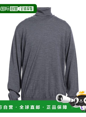 1h可退 香港直邮Canali 康钠丽 男士 高领上衣 grey灰色 舒适时尚