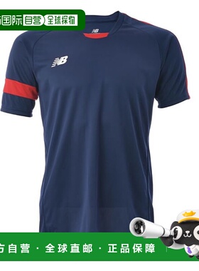 日本直邮New Balance 青少年运动衬衫 JJTF0489-NRD 海军红