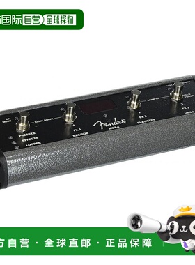 【日本直邮】Fender芬德乐器配件脚踏开关MGT-4 FOOTSWITCH方便快