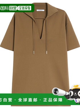 1h可退 香港直邮MAX MARA 女士T恤 POLTAVA004 AW2025 棕色女装