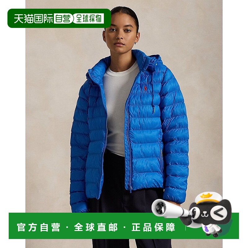 自营欧洲直邮RalphLauren拉夫劳伦 Polo防水可打包连帽夹克