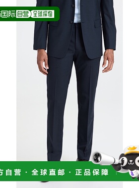 1h可退 香港直邮THEORY 希尔瑞 男士 Mayer 弹性羊毛裤子