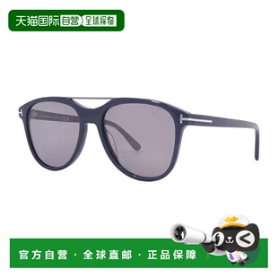 自营Tom Ford Sunglasses Aviator Full Rim, Black/havana Frame