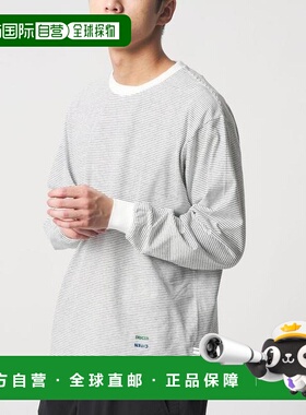 1h可退 日本直邮【联名】 DISCUS ATHLETIC*CITEN 条纹长袖T恤