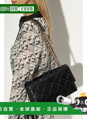 香港直邮TORY BURCH 女士斜挎包 1647990001 SS2025 黑色 Shoulde