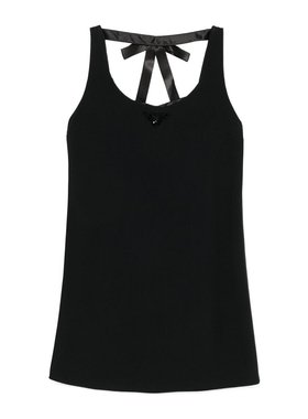 PRADA 女士连衣裙 P3O02R152DSOOOF0002 CO 黑色 无袖连衣裙