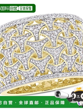 自营 Mimi & Max 3/4ct TW Diamond Filigree Ring 14k Yellow Go