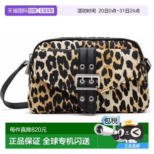 女士 相机 香港直邮GANNI Bucky 1h可退 Nylon 棕色 甘尼 Leopard