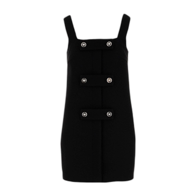 1h可退 香港直邮潮奢 versace 范思哲 女士 无袖迷你连衣裙 10112