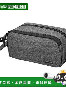 【日本直邮】HAKUBA摄像机包PlusShell M尺寸灰色附手腕带