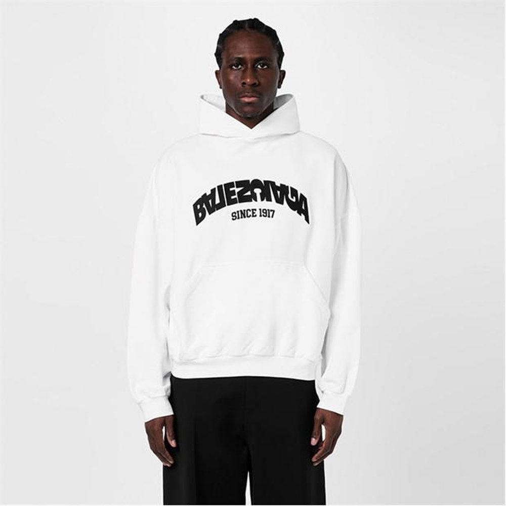 潮奢 Balenciaga 巴黎世家 男士 Bal Round Sn41 连帽衫