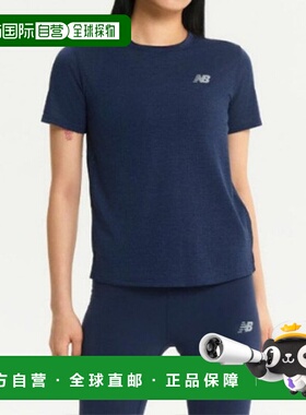 韩国直邮NEW BALANCE 纽巴伦跑步短袖 T恤 DQJ NBNEE4P042-50 女