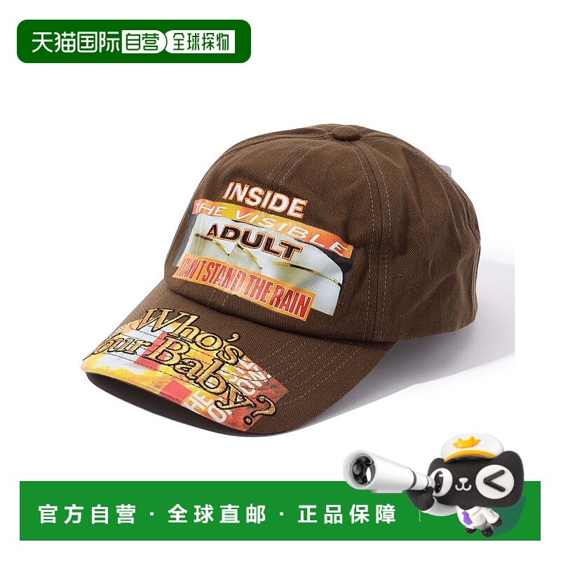 1h可退 日本直邮KAP company 男士棉质休闲棒球帽 53065406005