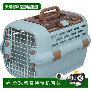 蓝色 OHYAMA 宠物携带箱 M号 小型犬用 日本直邮 IRIS