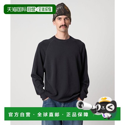 1h可退 日本直邮Steven Alan W/NY 顺滑布料插肩袖圆领针织衫羊毛