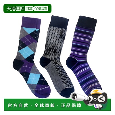 自营unsimply stitched一套三件套的非缝合袜子-多色 美国奥莱直