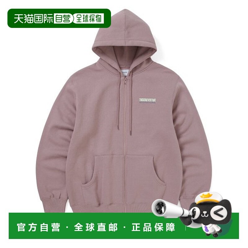 韩国直邮THISISNEVERTHAT 连帽衫CP INTL. Logo Zip Hoodie Dusty