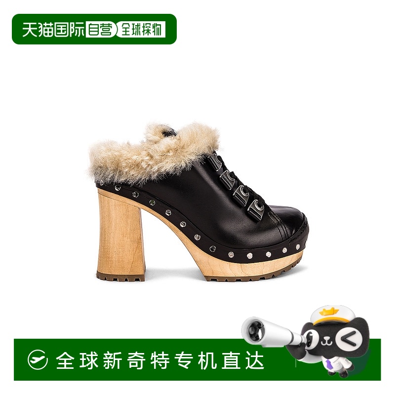 1h可退 香港直邮Miu Miu 缪缪 女士 冬季防水台凉拖 5Z593DF3LJD