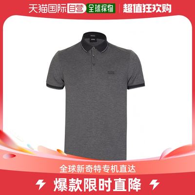 香港直发HUGO BOSS 男士拼色棉POLO衫 PROUT10 50373013 001