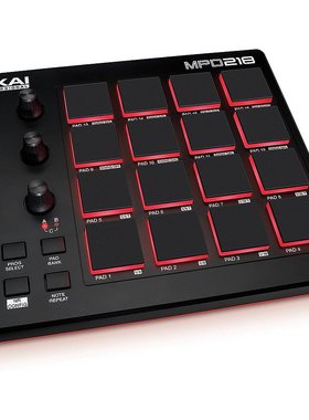 日本AKAI PROFESSIONAL雅佳控制器USB MIDI 16垫 MPD218