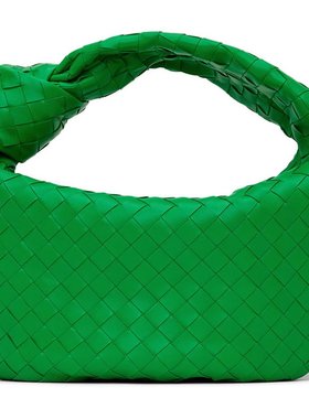 bottegaveneta葆蝶家女士绿色单肩包时尚潮流经典百搭