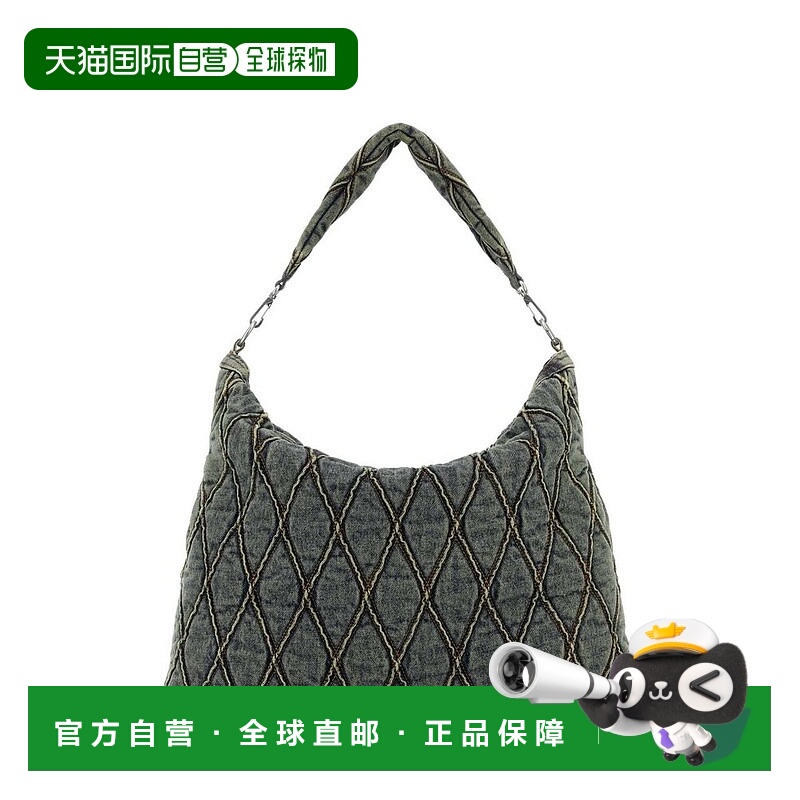 香港直邮Diesel 迪赛 女士 Charm-D 大號流浪包 X10363P5570