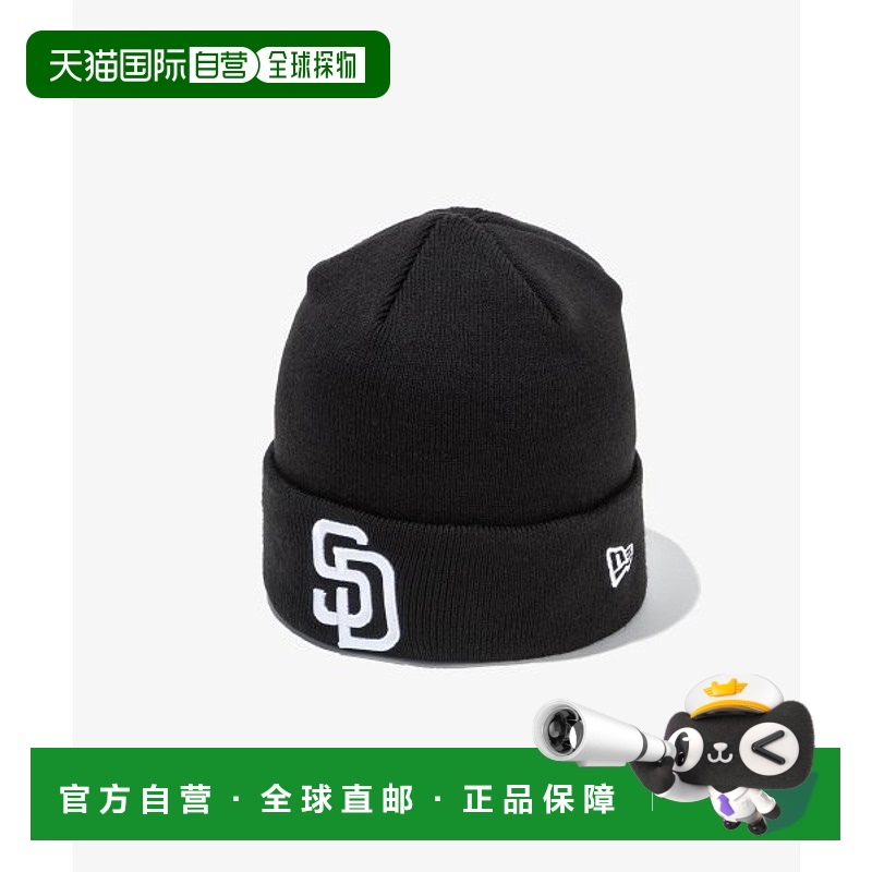 韩国直邮NEWERA MLBLA13338462-BLACK服饰配件防晒遮阳帽针织帽子